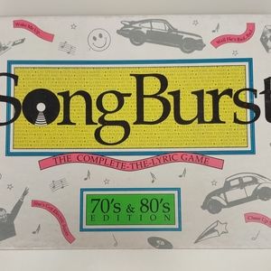 SongBurst 70's & 80's Edition Board Game by Hersch and Company.